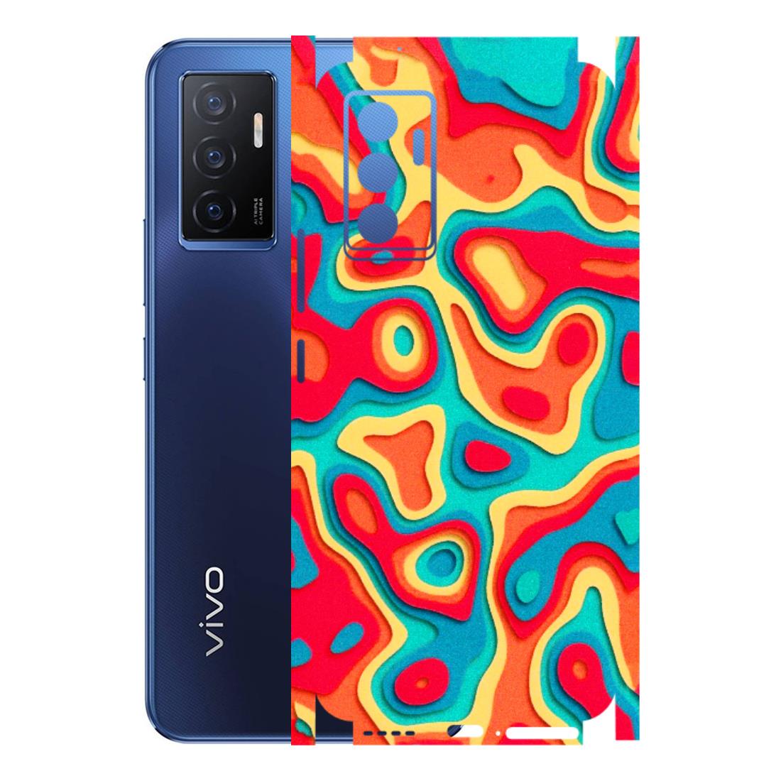 VIVO Z/V/X/T/U/S Series Phone Skins (All Models) - Abstract Swirl - 3D Embossed Finish (L-150) Vivo V23e (5G)