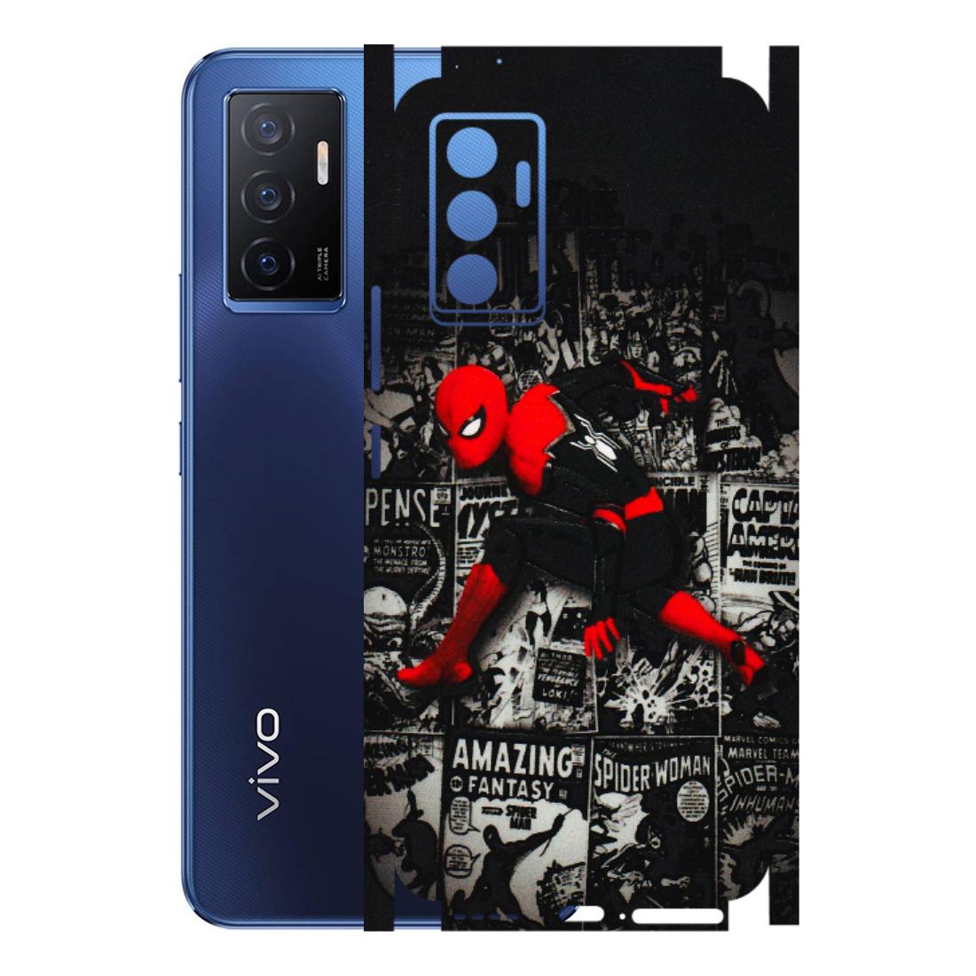 VIVO Z/V/X/T/U/S Series Phone Skins (All Models) - SpiderMan New - 3D Embossed Finish (L-162) Vivo V23e (5G)
