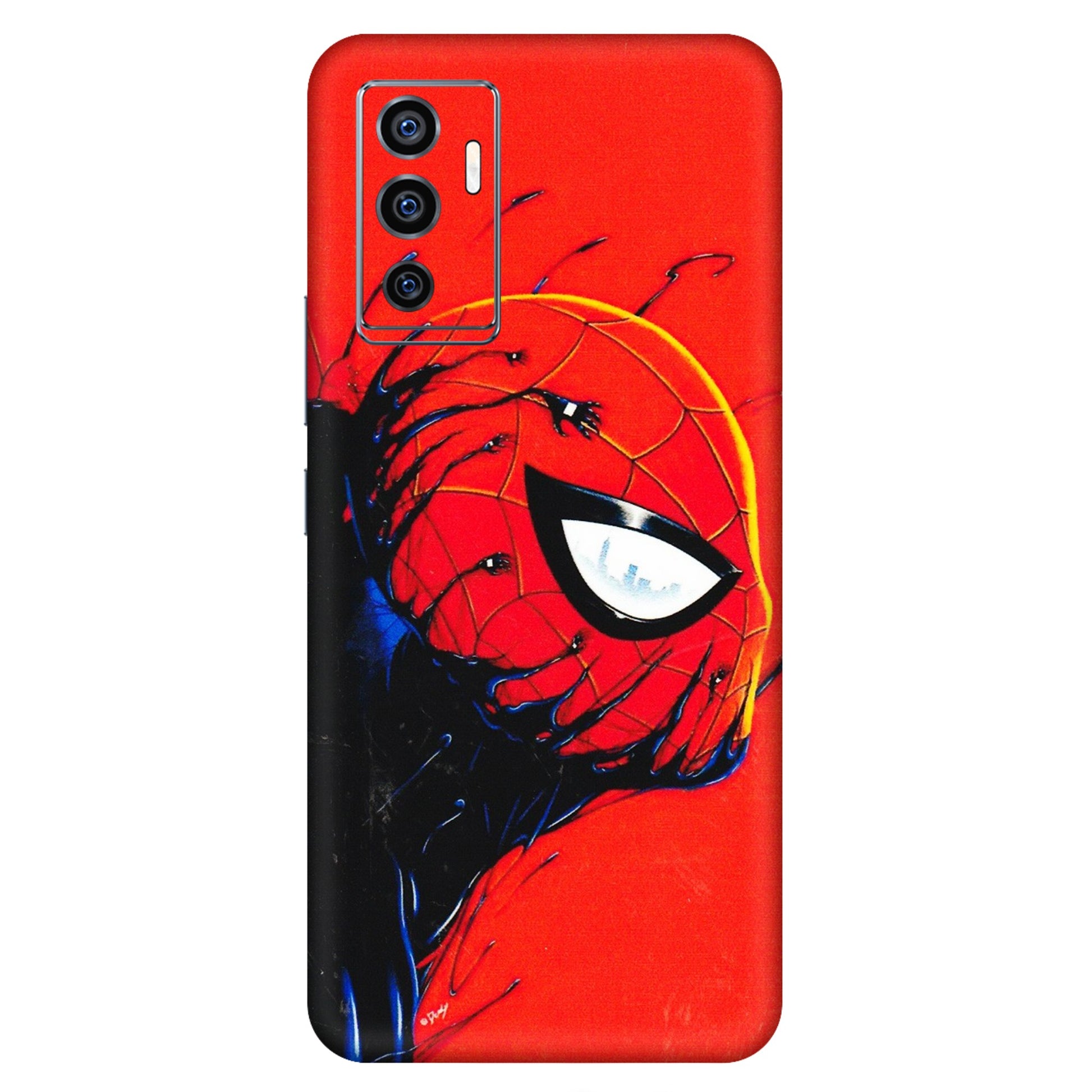 VIVO Z/V/X/T/U/S Series Phone Skins (All Models) - Spiderman Face Venom - 3D Embossed Finish (L-165) Vivo V23e (5G)