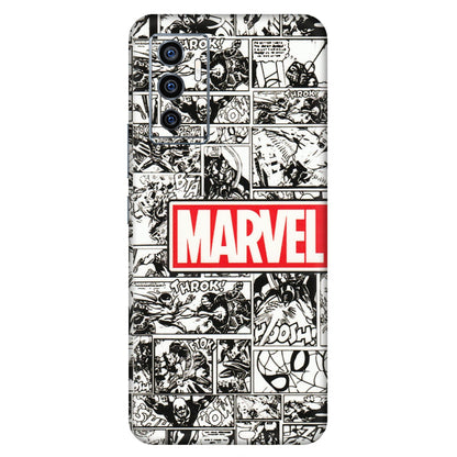 VIVO Z/V/X/T/U/S Series Phone Skins (All Models) - Marvel Comic - 3D Embossed Finish (L-171) Vivo V23e (5G)