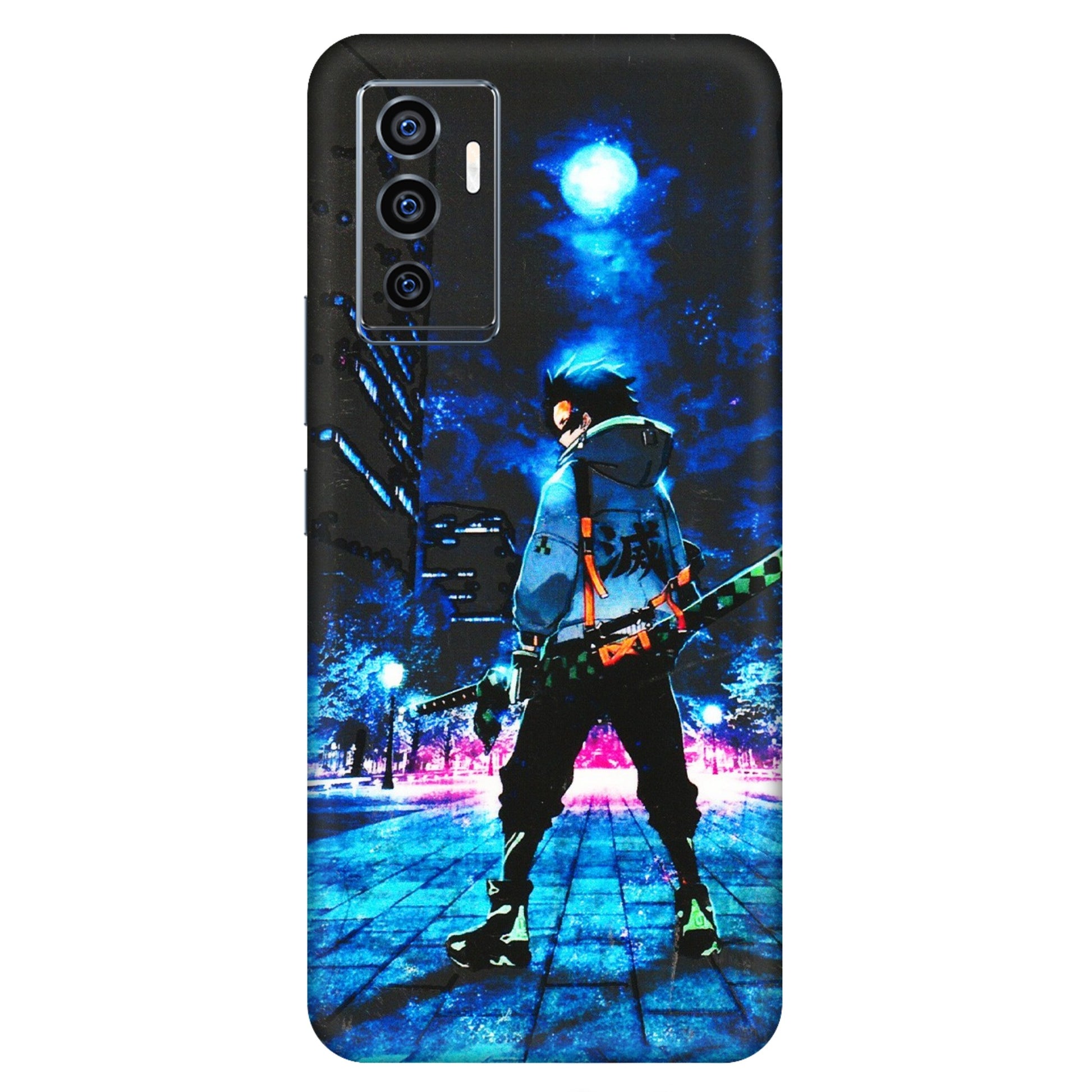 VIVO Z/V/X/T/U/S Series Phone Skins (All Models) - Demon Slayer Sword - 3D Embossed Finish (L-247) Vivo V23e (5G)