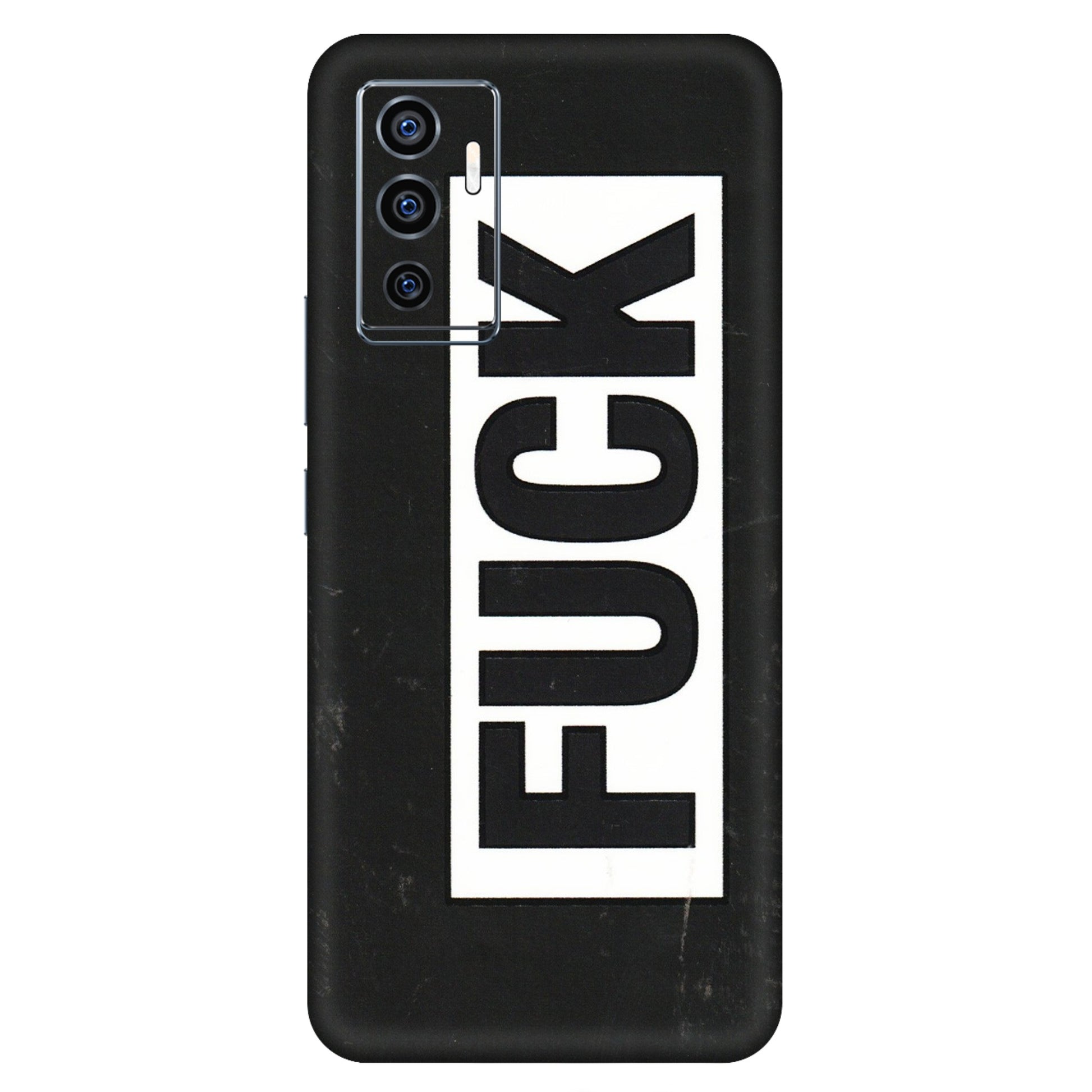 VIVO Z/V/X/T/U/S Series Phone Skins (All Models) - The F Word - 3D Embossed Finish (L-255) Vivo V23e (5G)