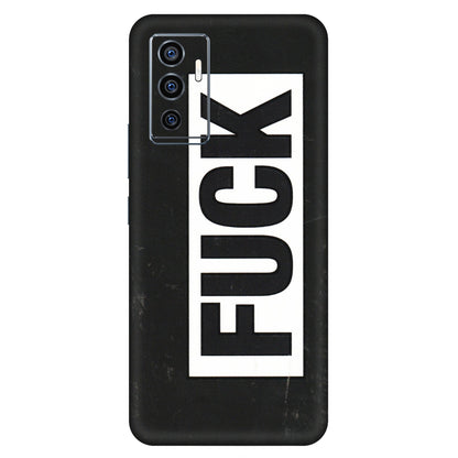VIVO Z/V/X/T/U/S Series Phone Skins (All Models) - The F Word - 3D Embossed Finish (L-255) Vivo V23e (5G)