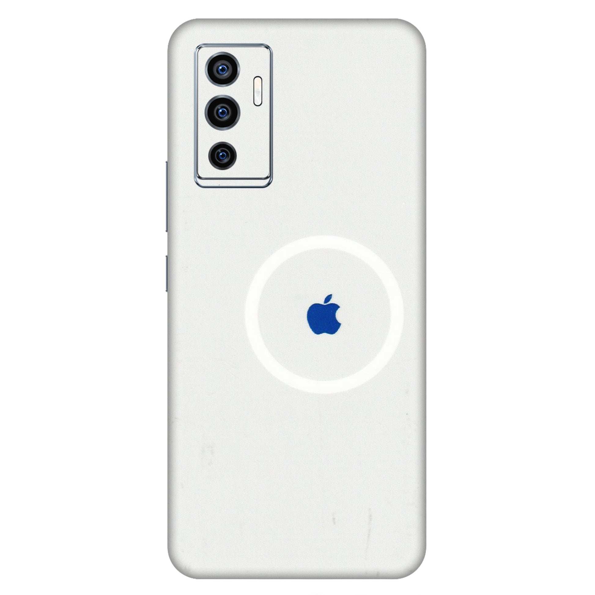 VIVO Z/V/X/T/U/S Series Phone Skins (All Models) - iPhone Magsafe Logo - 3D Embossed Finish (L-320) Vivo V23e (5G)