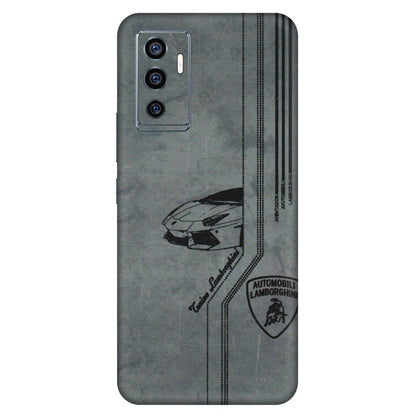 VIVO Z/V/X/T/U/S Series Phone Skins (All Models) - New Lamborgini Aventador - 3D Embossed Finish (L-321) Vivo V23e (5G)