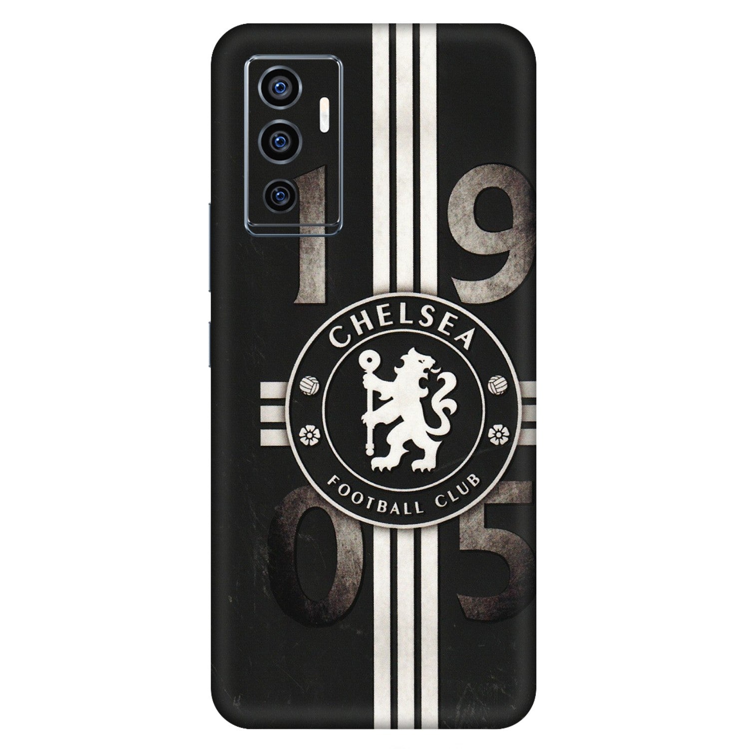 VIVO Z/V/X/T/U/S Series Phone Skins (All Models) - Chelsea Fan Club - 3D Embossed Finish (L-36) Vivo V23e (5G)
