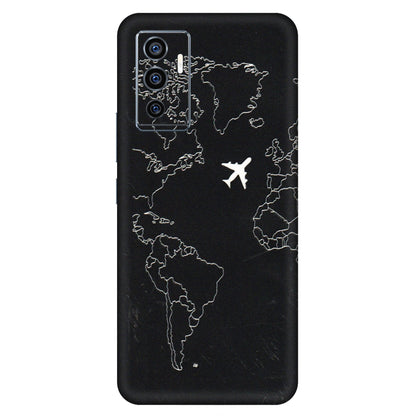 VIVO Z/V/X/T/U/S Series Phone Skins (All Models) - Never Ending Travel - 3D Embossed Finish (L-79) Vivo V23e (5G)