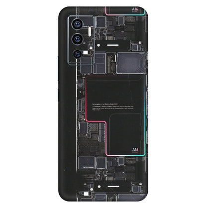 VIVO Z/V/X/T/U/S Series Phone Skins (All Models) - Motherboard Circuit Layout - Matte Finish (M-117) Vivo V23e (5G)
