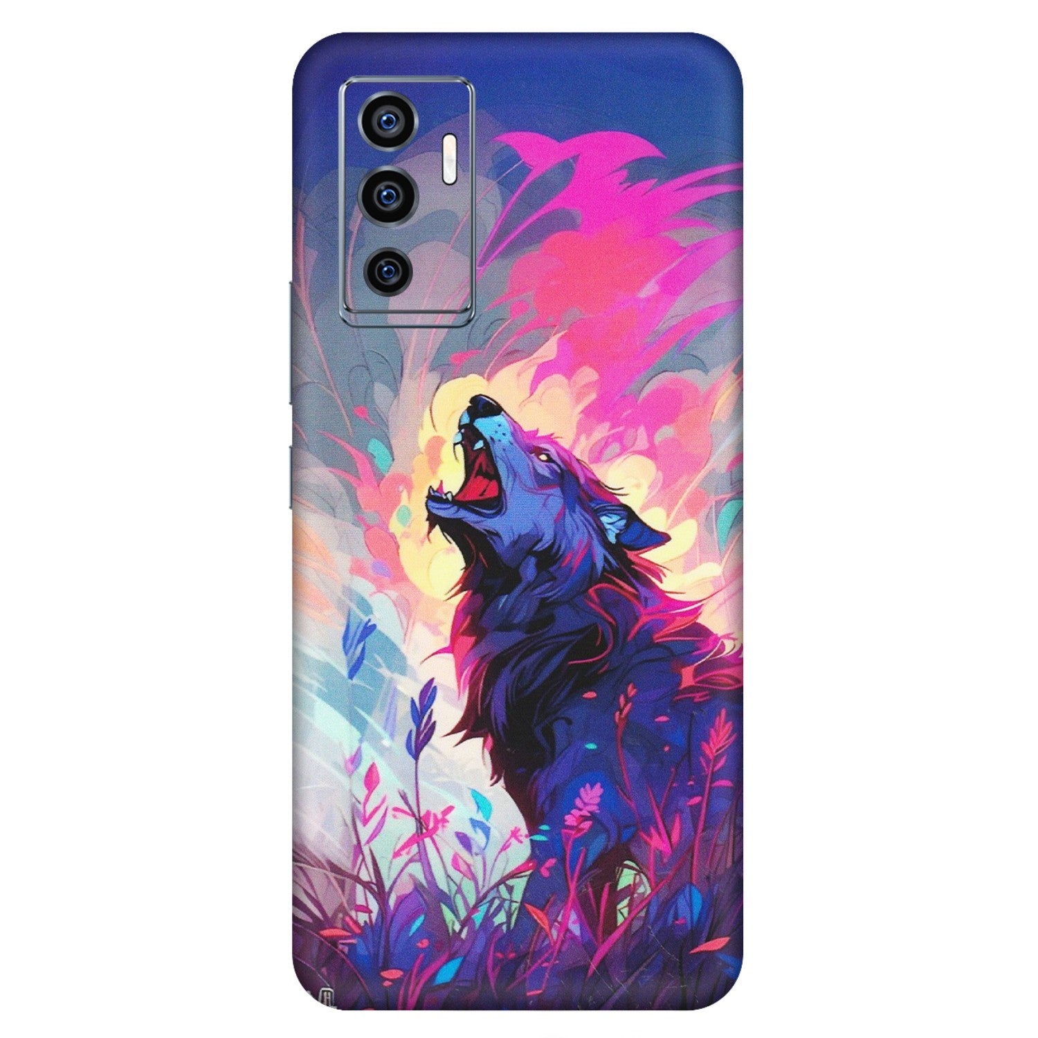 VIVO Z/V/X/T/U/S Series Phone Skins (All Models) - New Wild Wolf Abstract - Matte Finish (M-125) Vivo V23e (5G)