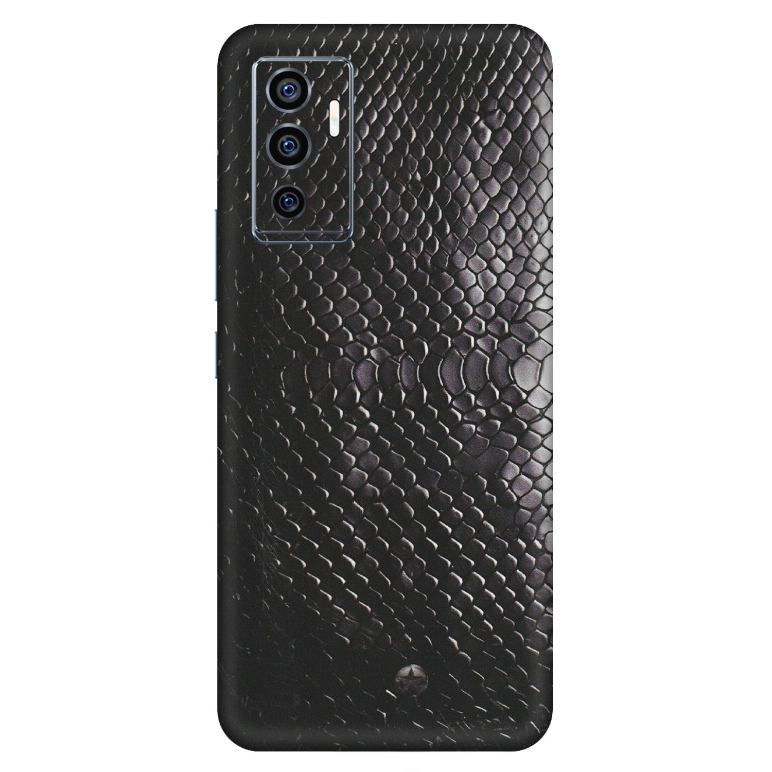 VIVO Z/V/X/T/U/S Series Phone Skins (All Models) - Black Snack Leather - Matte Finish (M-147) Vivo V23e (5G)