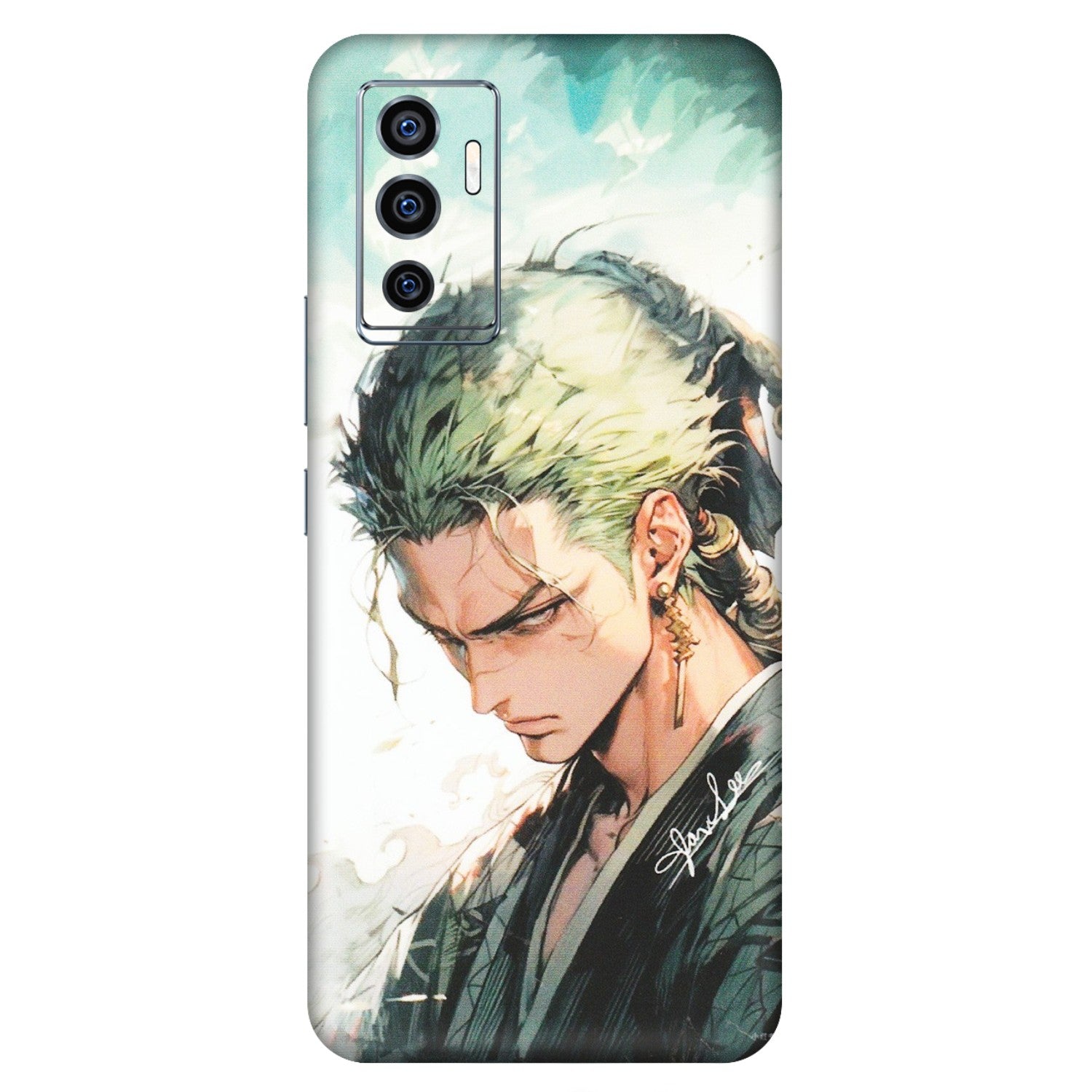 VIVO Z/V/X/T/U/S Series Phone Skins (All Models) - Pirate Hunter One Piece Anime - Matte Finish (M-157) Vivo V23e (5G)