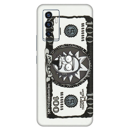 VIVO Z/V/X/T/U/S Series Phone Skins (All Models) - Rick And Morty Hundred Dollar Anime - Matte Finish (M-161) Vivo V23e (5G)