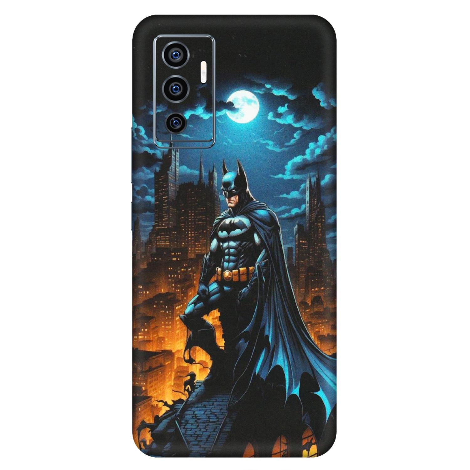 VIVO Z/V/X/T/U/S Series Phone Skins (All Models) - Batman Arkham City - Matte Finish (M-01) Vivo V23e (5G)
