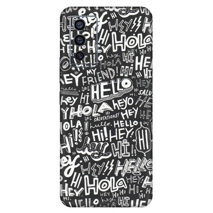 VIVO Z/V/X/T/U/S Series Phone Skins (All Models) - Hi Hello Doodles - Matte Finish (M-25) Vivo V23e (5G)