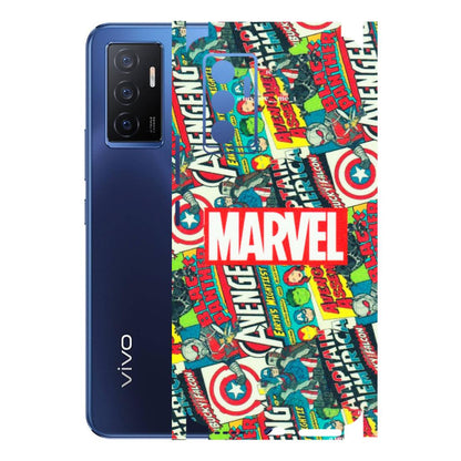 VIVO Z/V/X/T/U/S Series Phone Skins (All Models) - Marvel Comic Lover - Matte Finish (M-30) Vivo V23e (5G)