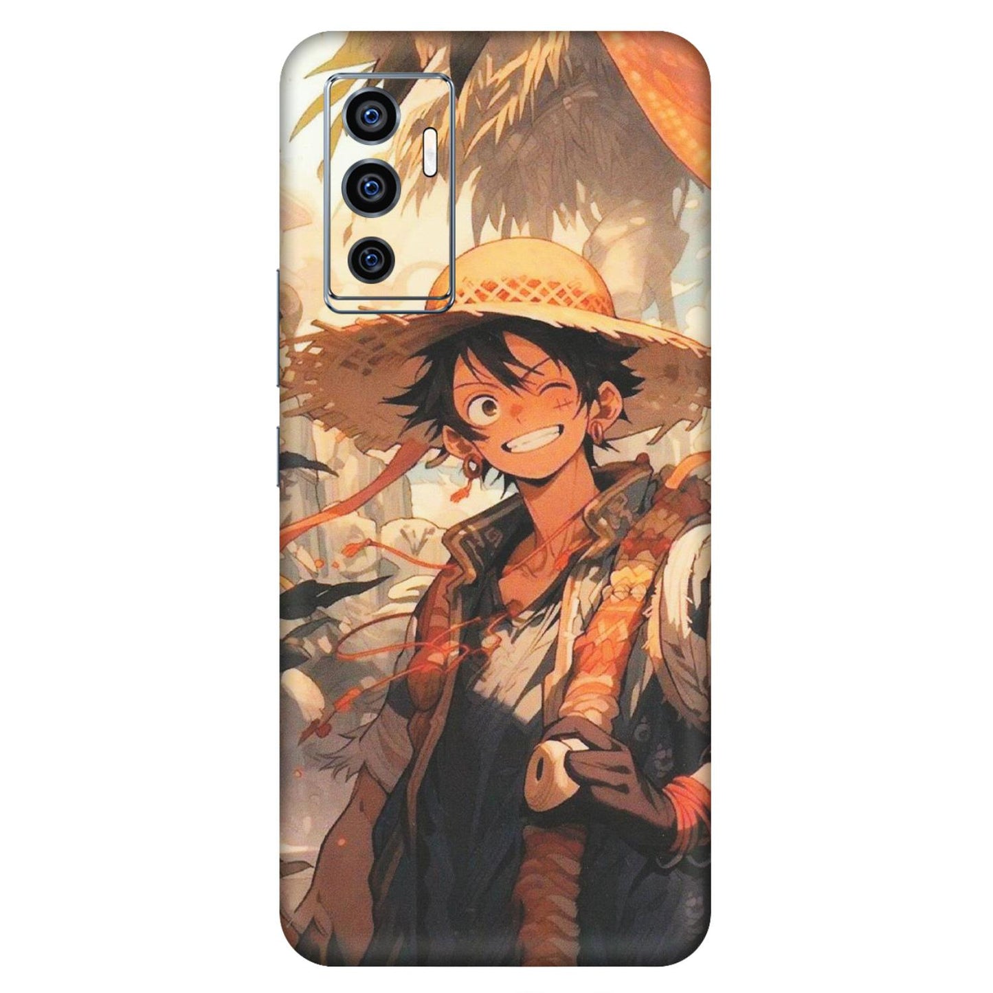 VIVO Z/V/X/T/U/S Series Phone Skins (All Models) - Anime Character Smile - Matte Finish (M-33) Vivo V23e (5G)