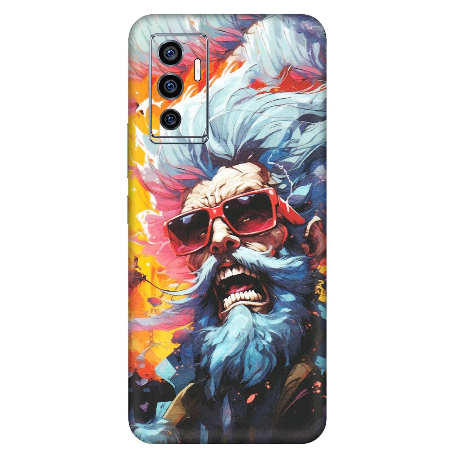 VIVO Z/V/X/T/U/S Series Phone Skins (All Models) - Daddy Cool Character - Matte Finish (M-43) Vivo V23e (5G)
