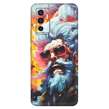 VIVO Z/V/X/T/U/S Series Phone Skins (All Models) - Daddy Cool Character - Matte Finish (M-43) Vivo V23e (5G)