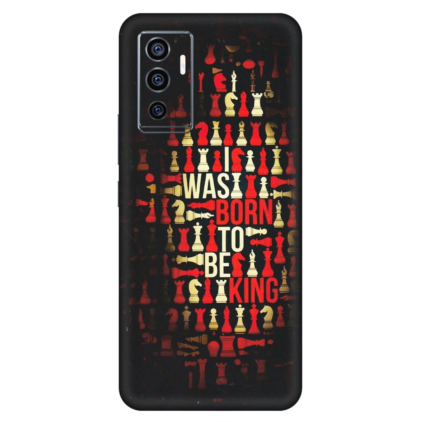 VIVO Z/V/X/T/U/S Series Phone Skins (All Models) - Born To Be King - Matte Finish (M-73) Vivo V23e (5G)