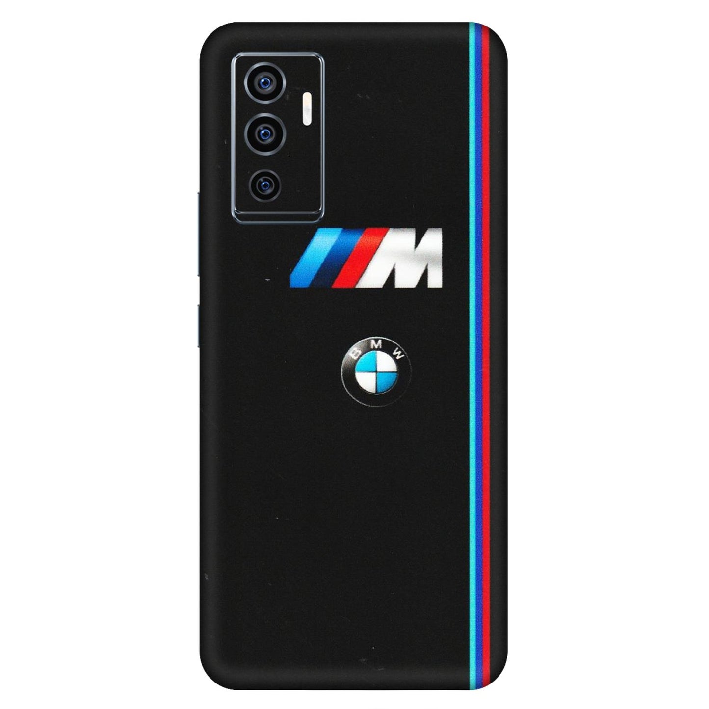 VIVO Z/V/X/T/U/S Series Phone Skins (All Models) - Styling With Black BMW - Matte Finish (M-74) Vivo V23e (5G)