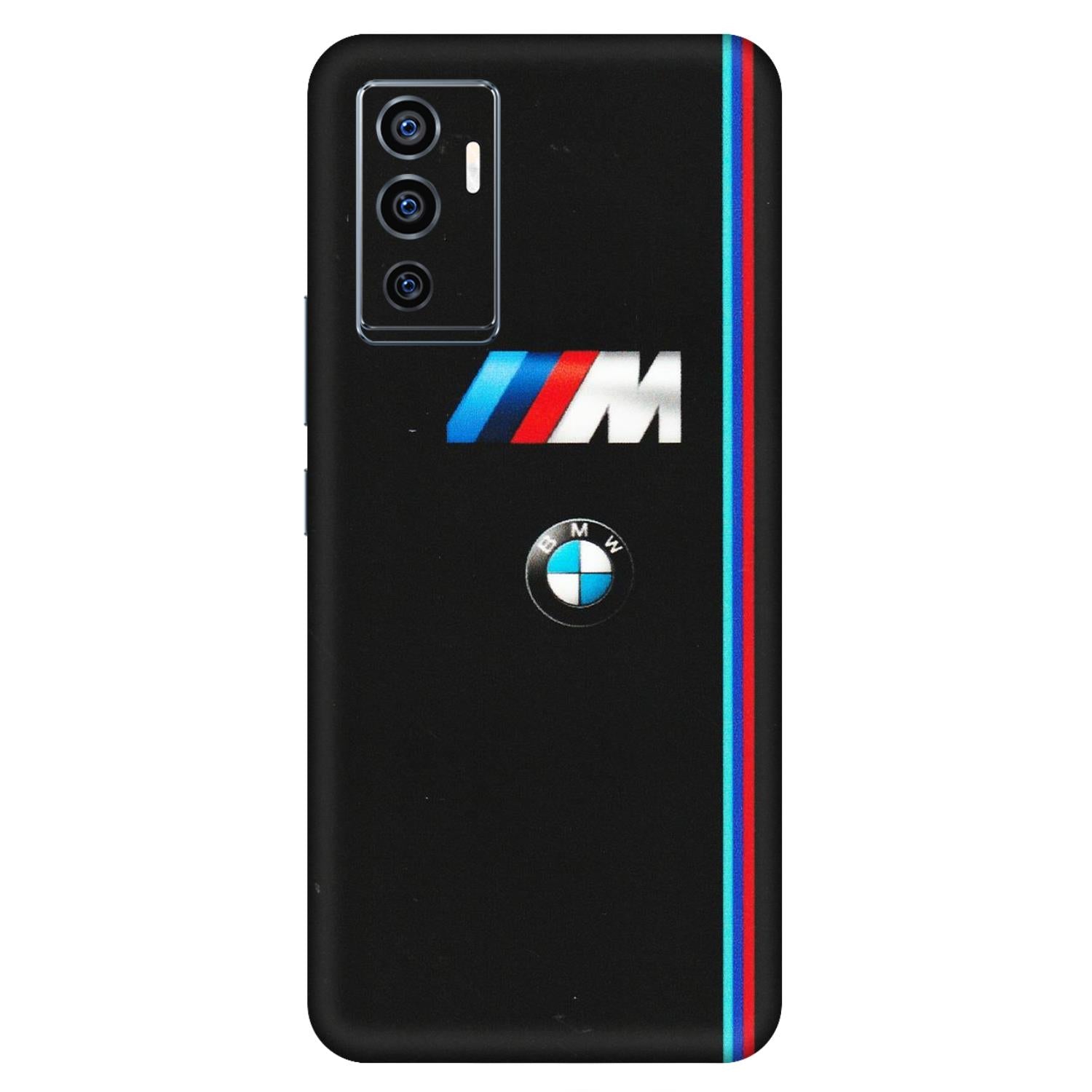 VIVO Z/V/X/T/U/S Series Phone Skins (All Models) - Styling With Black BMW - Matte Finish (M-74) Vivo V23e (5G)