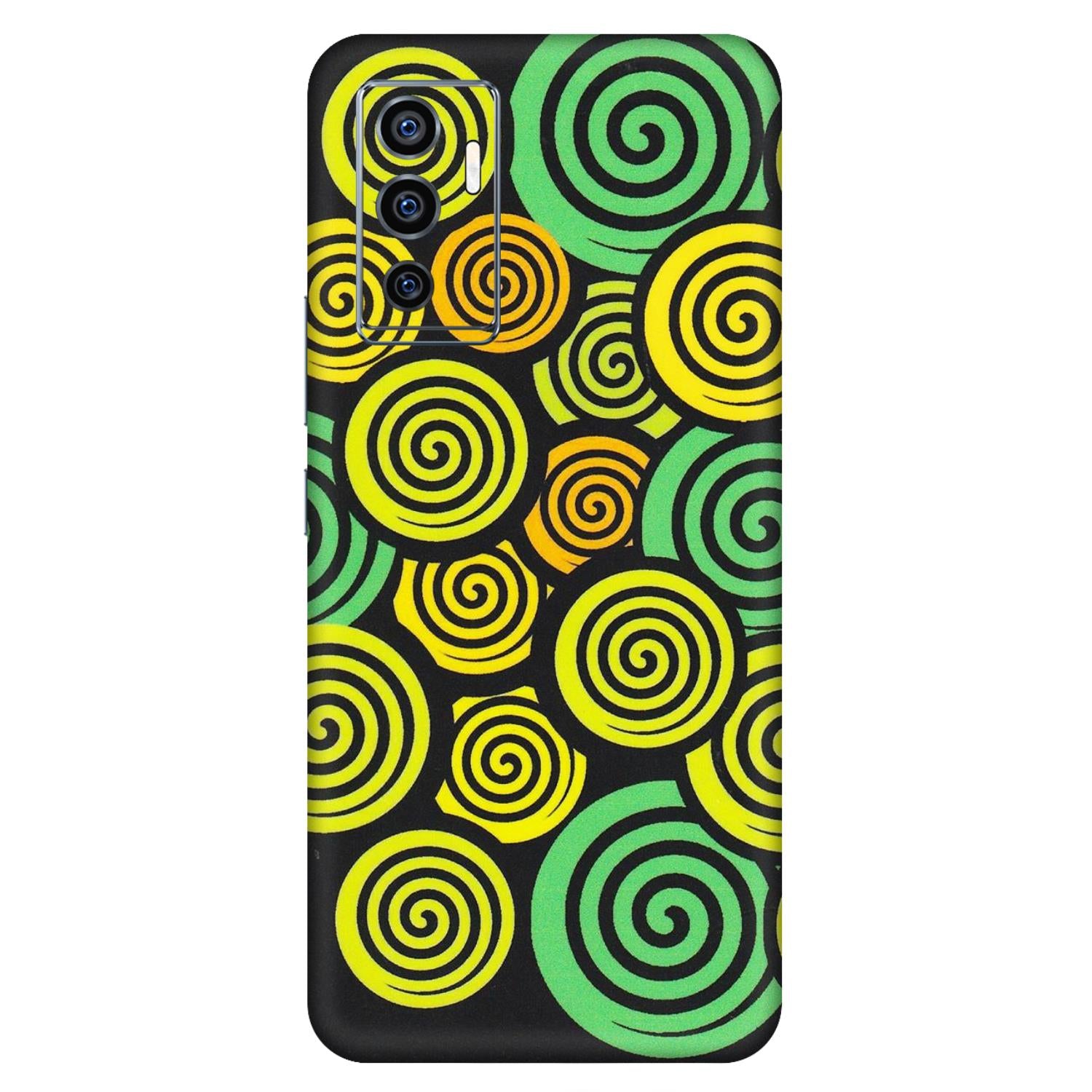 VIVO Z/V/X/T/U/S Series Phone Skins (All Models) - Crazy Spiral - Matte Finish (M-91) Vivo V23e (5G)