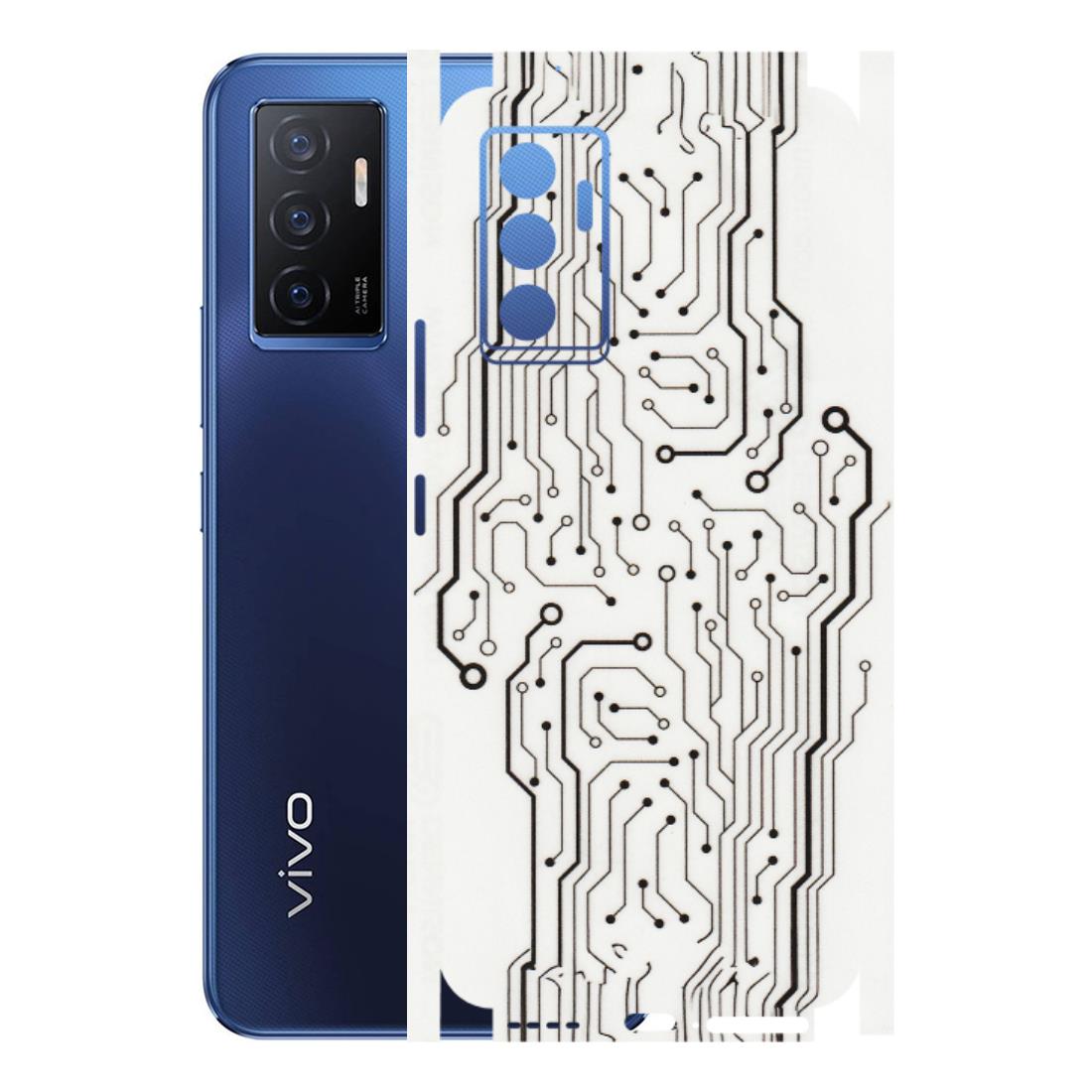 VIVO Z/V/X/T/U/S Series Phone Skins (All Models) - Tech Circuits - Transparent Finish (T-03) Vivo V23e (5G)