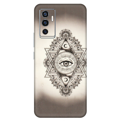 VIVO Z/V/X/T/U/S Series Phone Skins (All Models) - Illuminati Great Eye - Transparent Finish (T-14) Vivo V23e (5G)
