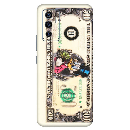 VIVO Z/V/X/T/U/S Series Phone Skins (All Models) - Five Hundred Dollar Duck - Transparent Finish (T-15) Vivo V23e (5G)