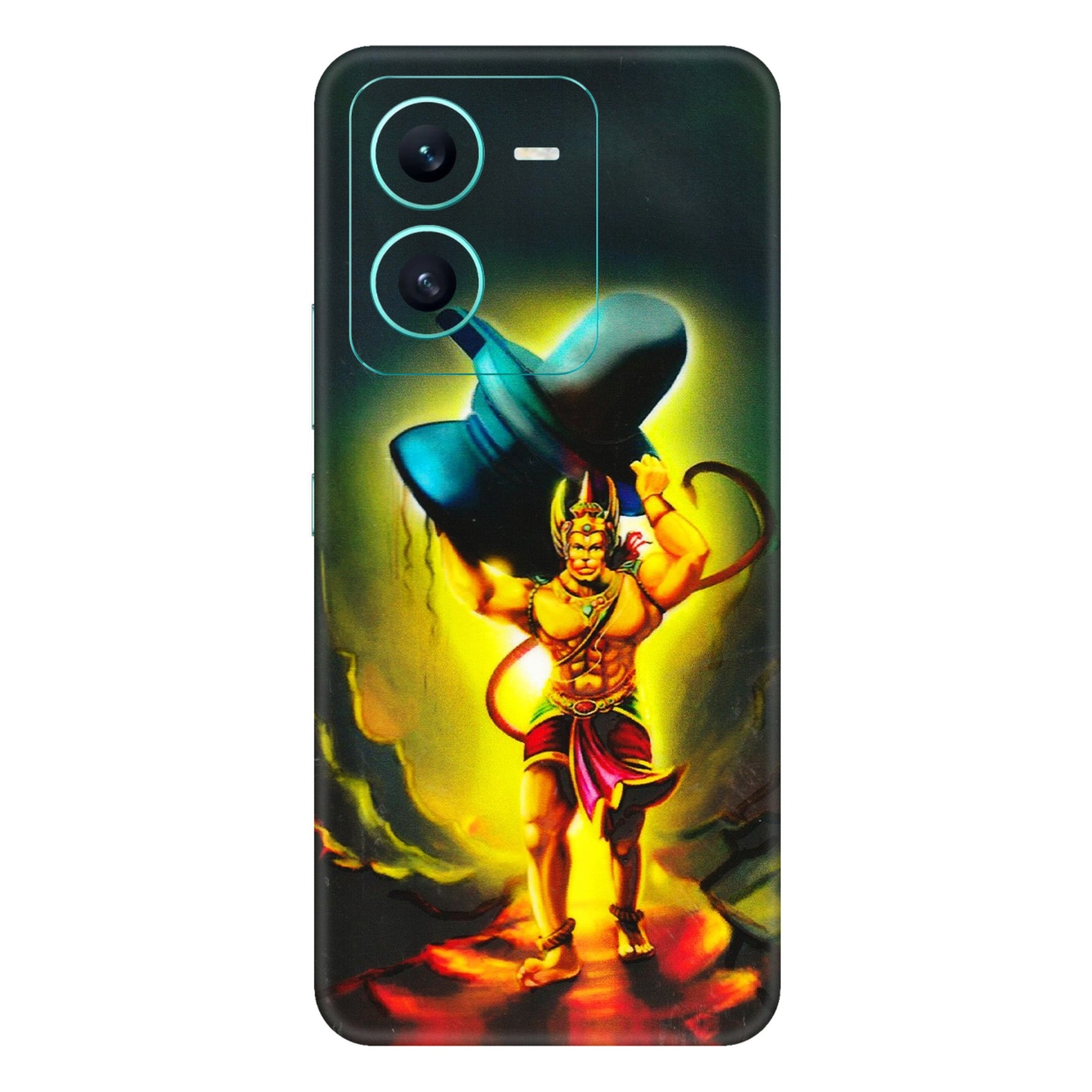VIVO Z/V/X/T/U/S Series Phone Skins (All Models) - Hanuman Ji - 3D Embossed Finish (L-128) Vivo V25 (5G)