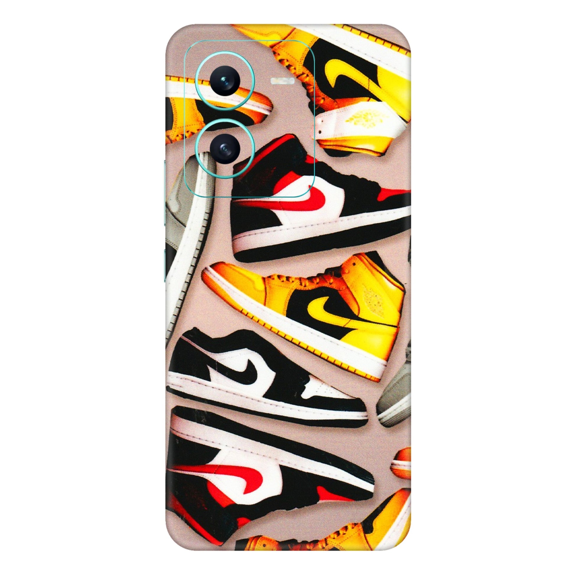 VIVO Z/V/X/T/U/S Series Phone Skins (All Models) - Sneaker Lover - 3D Embossed Finish (L-135) Vivo V25 (5G)