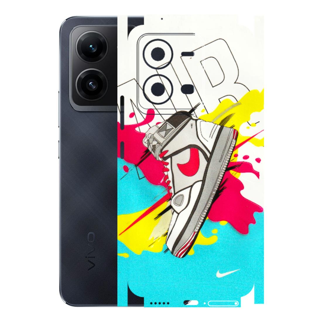 VIVO Z/V/X/T/U/S Series Phone Skins (All Models) - Sneaker - 3D Embossed Finish (L-207) Vivo V25 (5G)