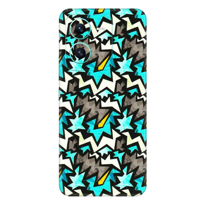 VIVO Z/V/X/T/U/S Series Phone Skins (All Models) - Funky Zig Zag - 3D Embossed Finish (L-223) Vivo V25 (5G)