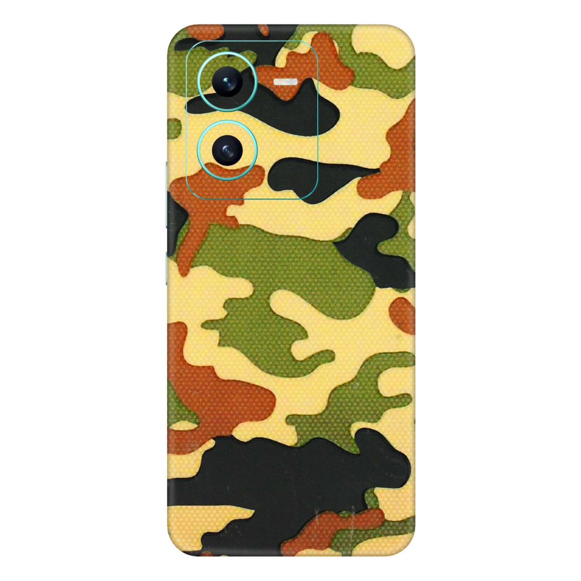 VIVO Z/V/X/T/U/S Series Phone Skins (All Models) - Indian Military - 3D Embossed Finish (L-234) Vivo V25 (5G)