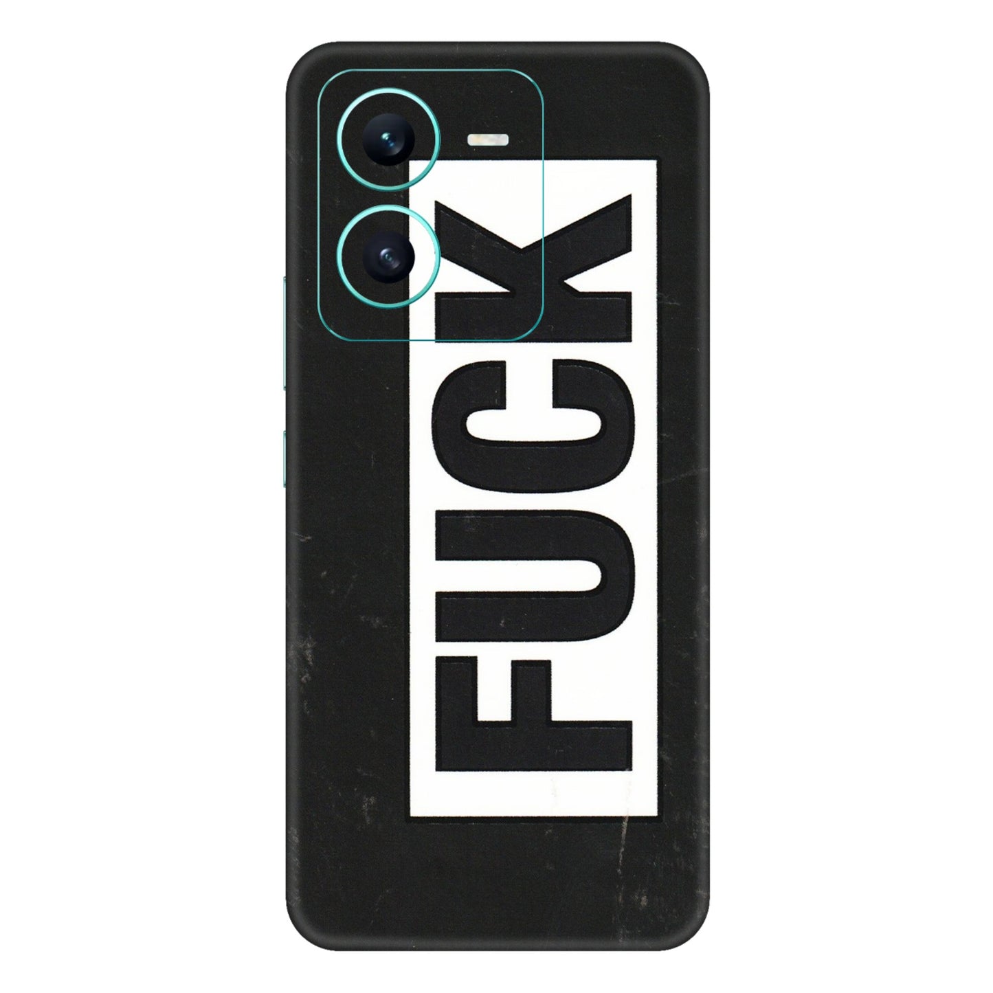 VIVO Z/V/X/T/U/S Series Phone Skins (All Models) - The F Word - 3D Embossed Finish (L-255) Vivo V25 (5G)