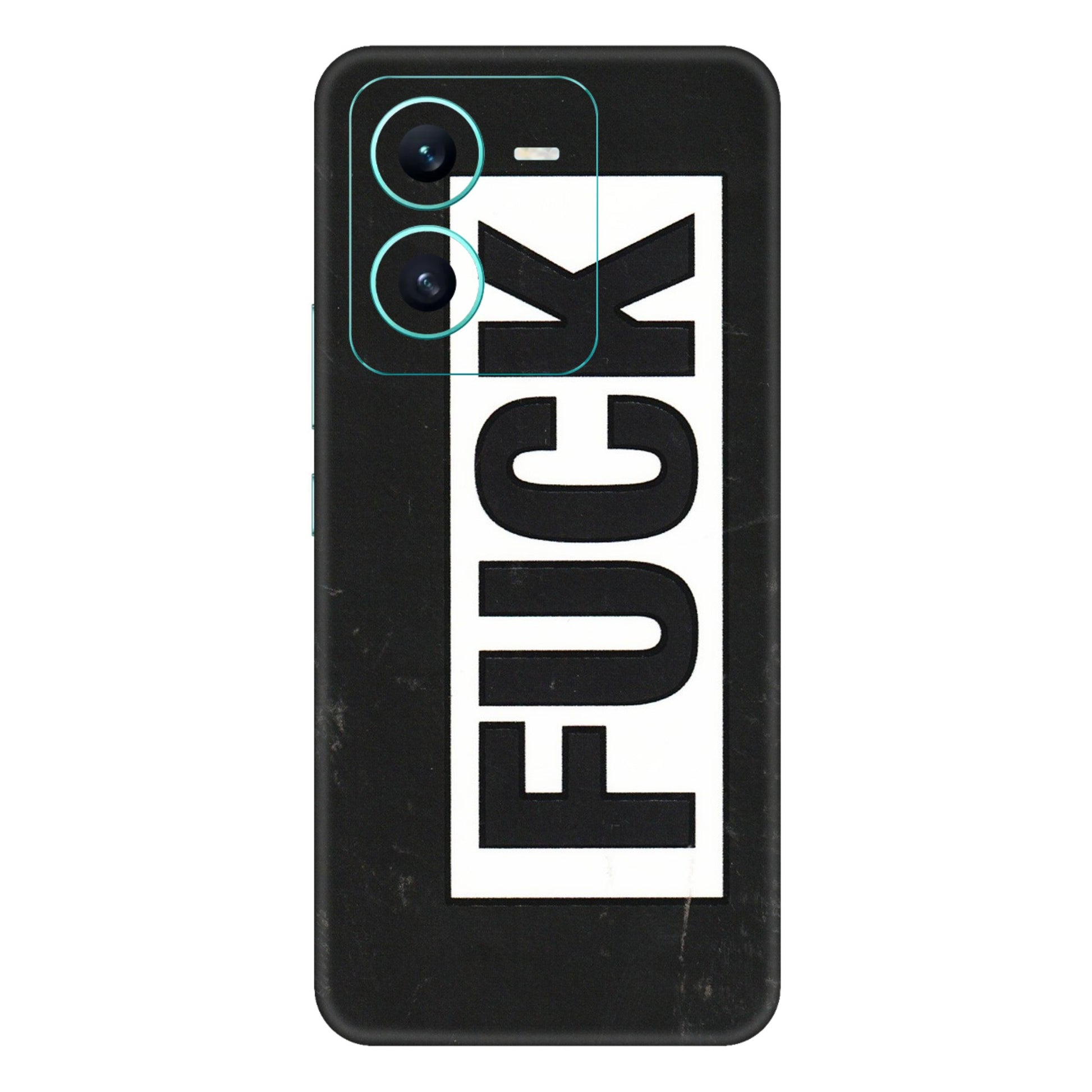 VIVO Z/V/X/T/U/S Series Phone Skins (All Models) - The F Word - 3D Embossed Finish (L-255) Vivo V25 (5G)