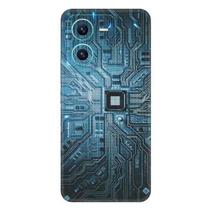 VIVO Z/V/X/T/U/S Series Phone Skins (All Models) - Original Circuit - 3D Embossed Finish (L-267) Vivo V25 (5G)