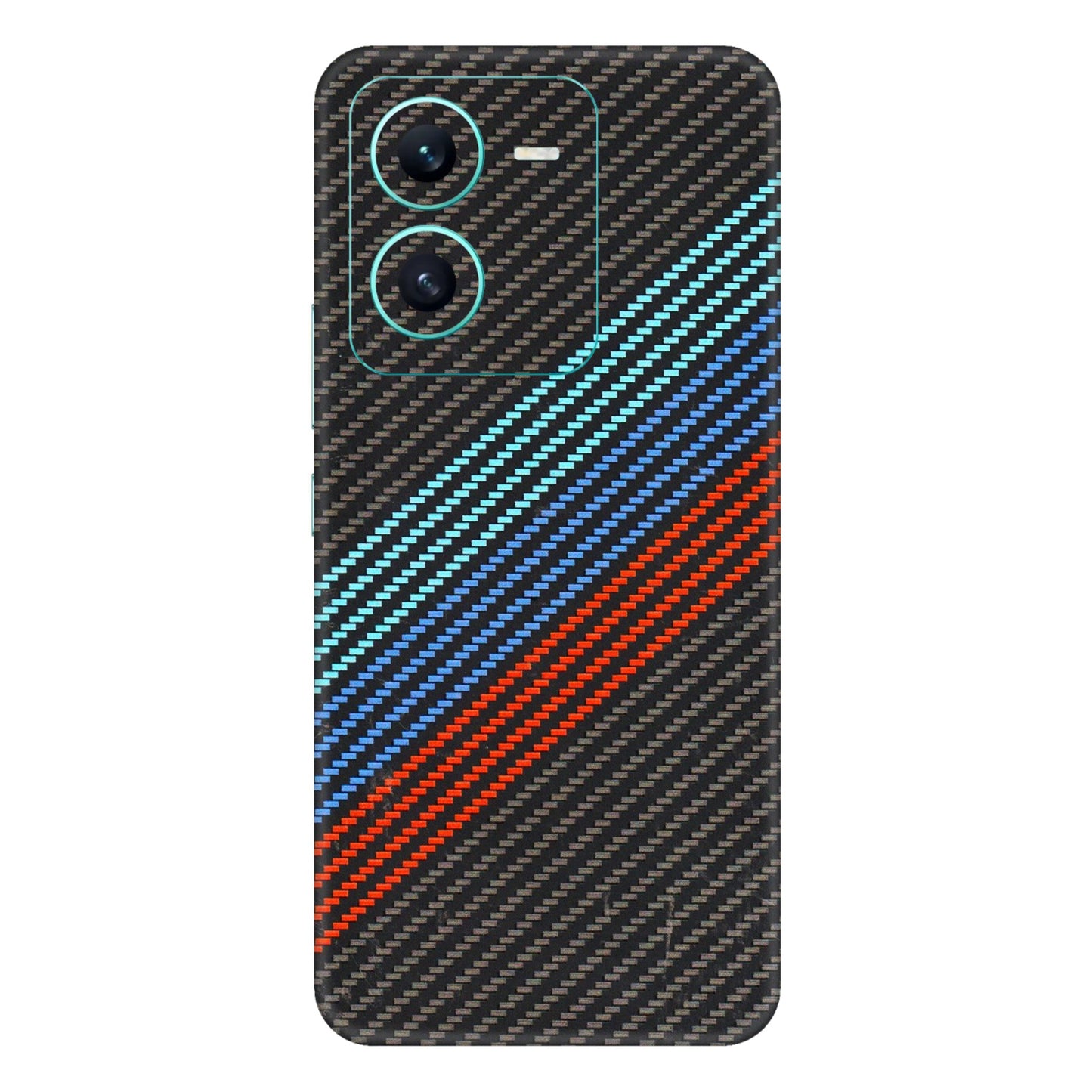 VIVO Z/V/X/T/U/S Series Phone Skins (All Models) - Carbon BM - 3D Embossed Finish (L-302) Vivo V25 (5G)