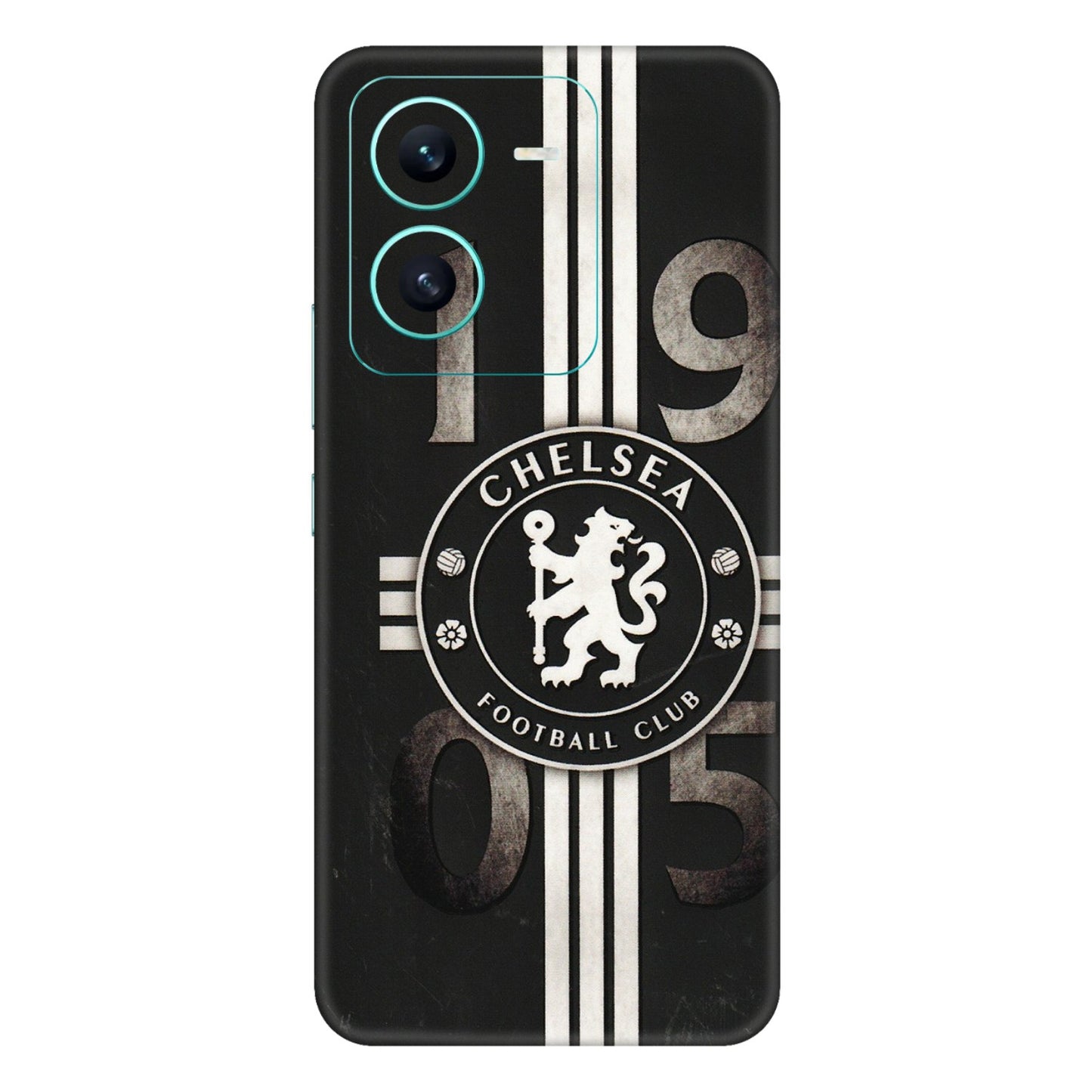 VIVO Z/V/X/T/U/S Series Phone Skins (All Models) - Chelsea Fan Club - 3D Embossed Finish (L-36) Vivo V25 (5G)