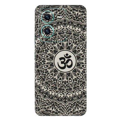 VIVO Z/V/X/T/U/S Series Phone Skins (All Models) - Aum Elegant Mandala - 3D Embossed Finish (L-62) Vivo V25 (5G)