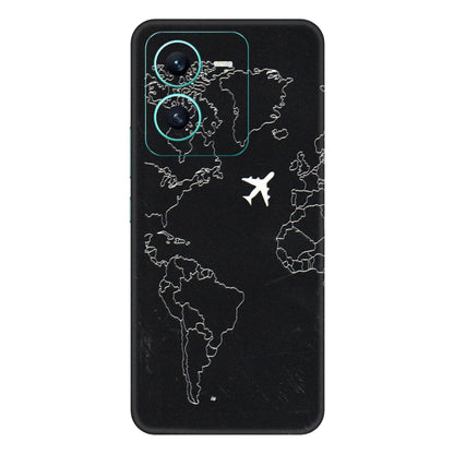 VIVO Z/V/X/T/U/S Series Phone Skins (All Models) - Never Ending Travel - 3D Embossed Finish (L-79) Vivo V25 (5G)