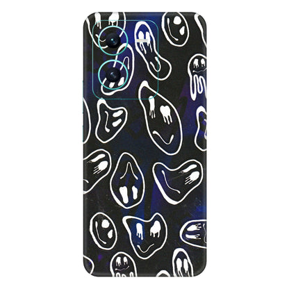 VIVO Z/V/X/T/U/S Series Phone Skins (All Models) - Distorted Smileys - 3D Embossed Finish (L-92) Vivo V25 (5G)