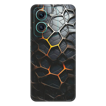 VIVO Z/V/X/T/U/S Series Phone Skins (All Models) - New Abstract Graphite Tiles - Matte Finish (M-130) Vivo V25 (5G)