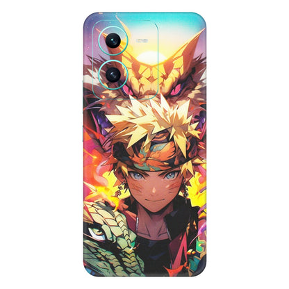 VIVO Z/V/X/T/U/S Series Phone Skins (All Models) - Angry Naruto Anime - Matte Finish (M-148) Vivo V25 (5G)