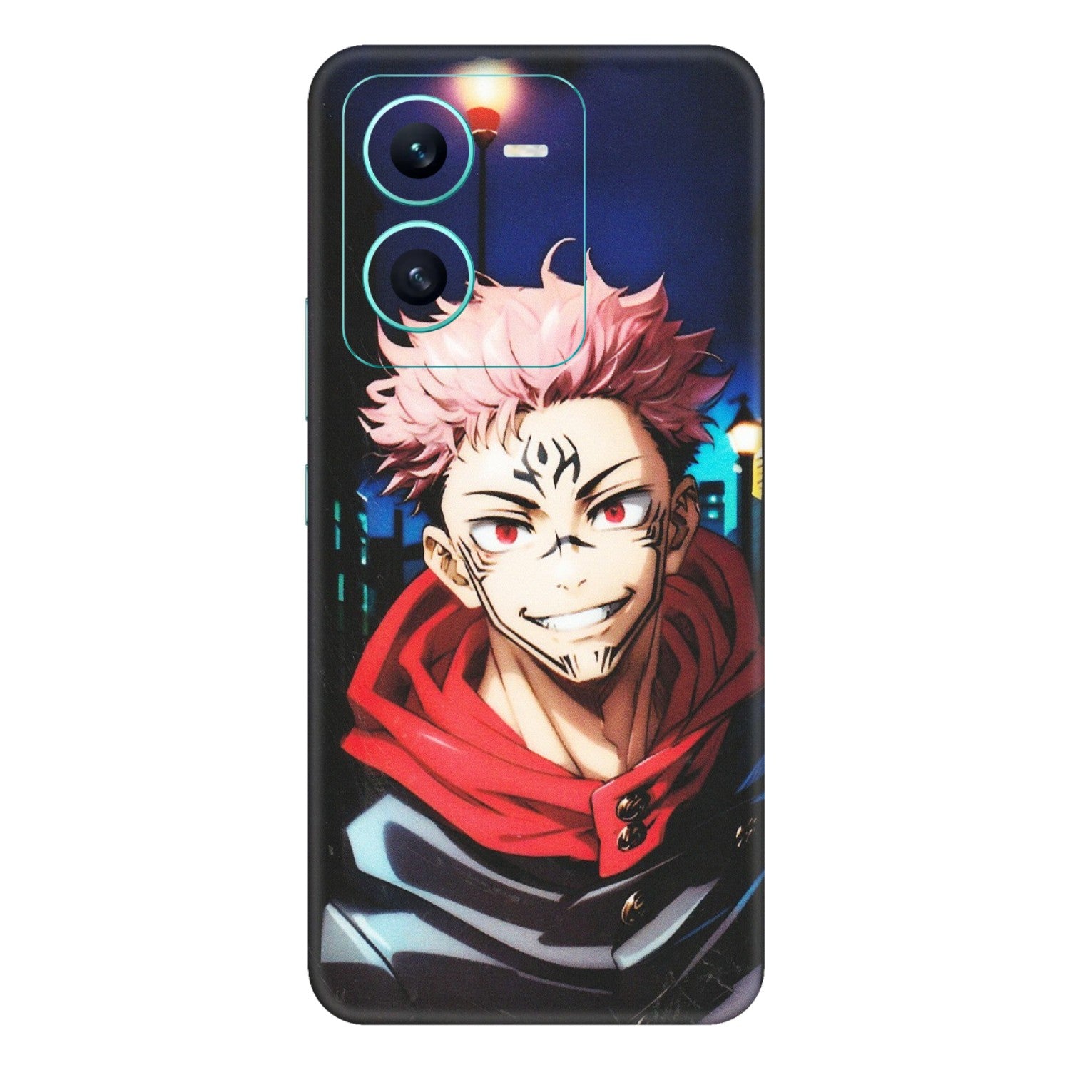VIVO Z/V/X/T/U/S Series Phone Skins (All Models) - Yuji Itadori Funny Face Anime - Matte Finish (M-152) Vivo V25 (5G)