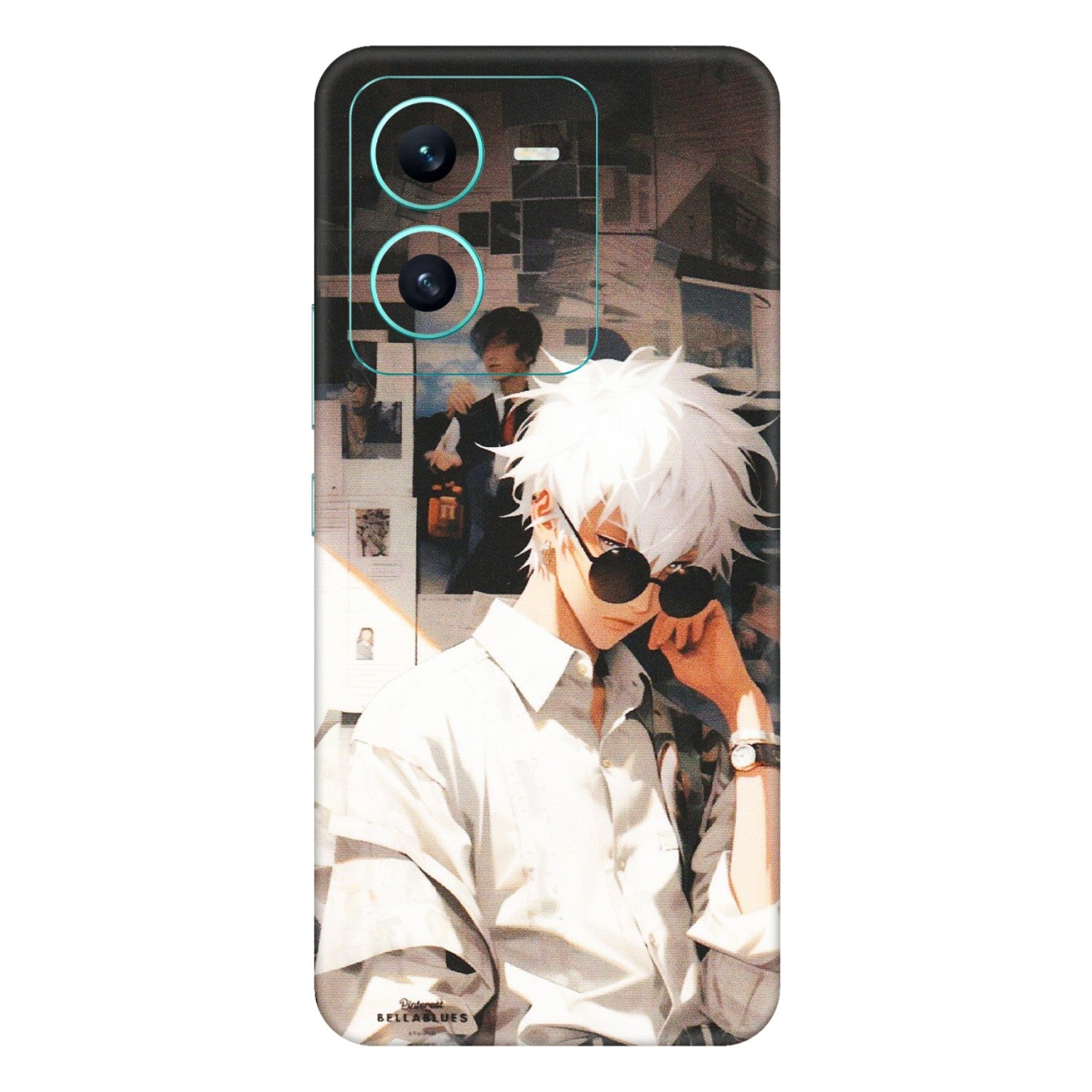 VIVO Z/V/X/T/U/S Series Phone Skins (All Models) - Gojo Satoru Jujustu Kaisen Anime - Matte Finish (M-156) Vivo V25 (5G)