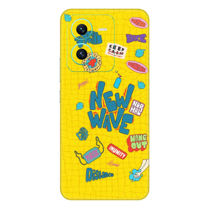 VIVO Z/V/X/T/U/S Series Phone Skins (All Models) - New Wave Life - Matte Finish (M-17) Vivo V25 (5G)