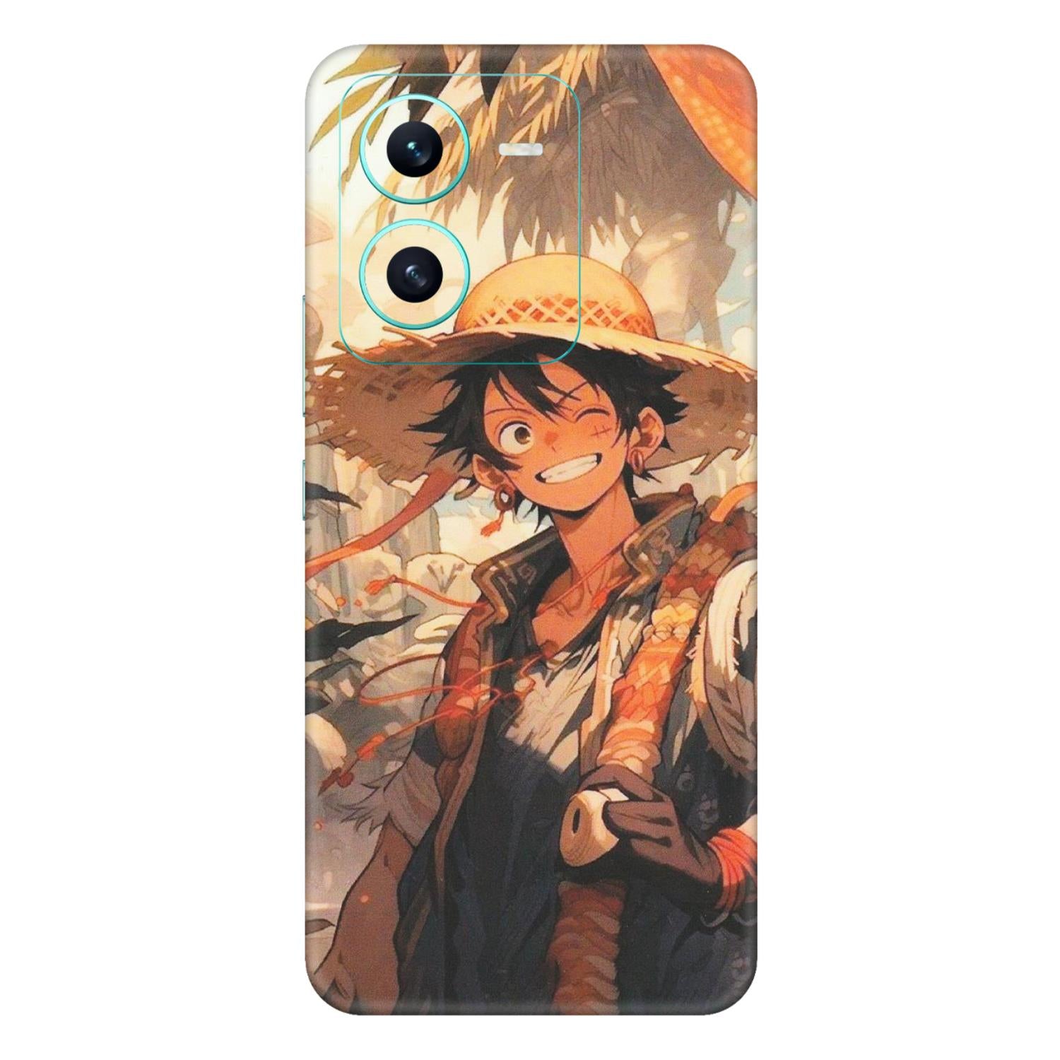 VIVO Z/V/X/T/U/S Series Phone Skins (All Models) - Anime Character Smile - Matte Finish (M-33) Vivo V25 (5G)