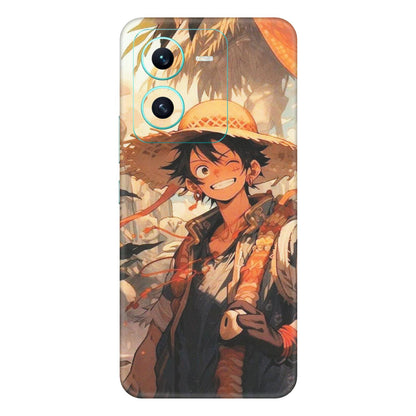 VIVO Z/V/X/T/U/S Series Phone Skins (All Models) - Anime Character Smile - Matte Finish (M-33) Vivo V25 (5G)