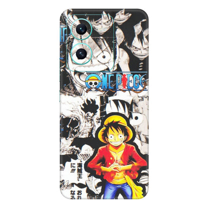 VIVO Z/V/X/T/U/S Series Phone Skins (All Models) - One Piece B&W - Matte Finish (M-63) Vivo V25 (5G)